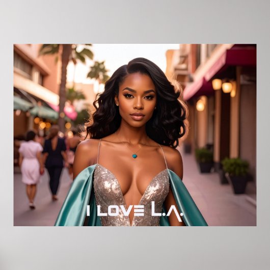 LOS ANGELES - ICH LIEBE L.A. POSTER (Vorne)