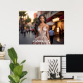 LOS ANGELES - ICH LIEBE LA POSTER (Heimbüro)