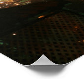 Los Angeles in der Nacht Poster (Ecke)