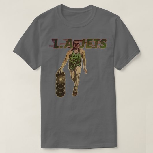 Los Angeles Jets Basketball T-Shirt (Design vorne)