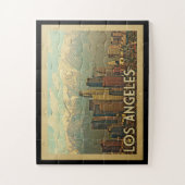 Los Angeles Jigsaw Puzzle California Vintag (Vertikal)