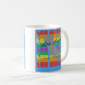 Los Angeles Kaffeetasse (VorderseiteRechts)