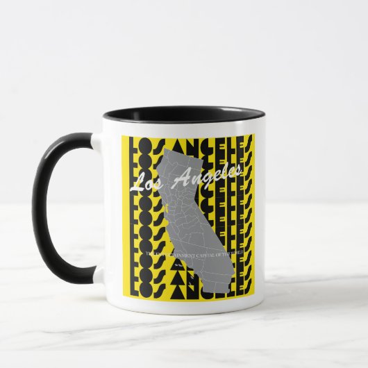 Los Angeles Kaffeetasse (Links)