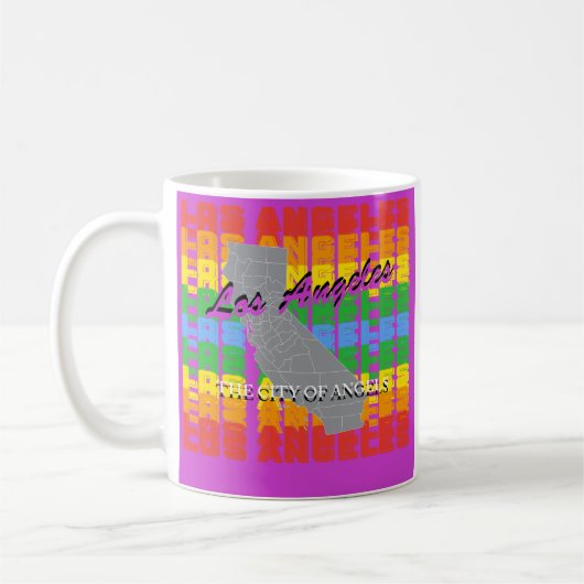 Los Angeles Kaffeetasse (Links)