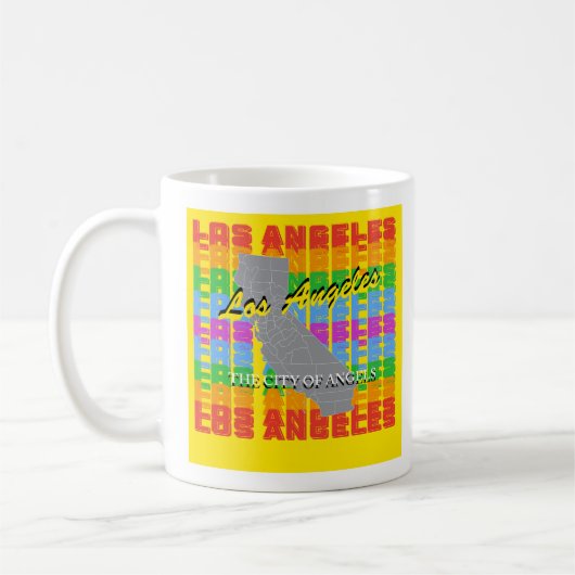 Los Angeles Kaffeetasse (Links)