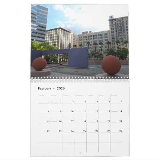 Los Angeles Kalender (Feb 2026)