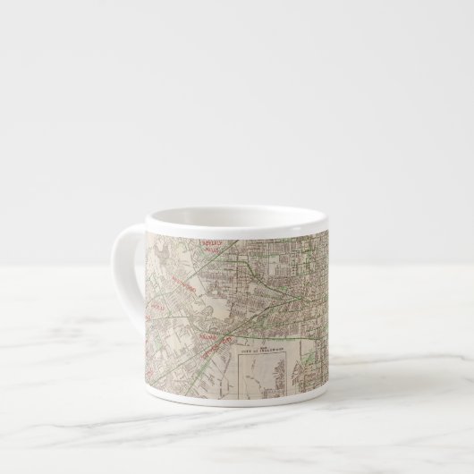 Los Angeles, Kalifornien 2 Espressotasse (Vorderseite Links)