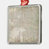 Los Angeles, Kalifornien 2 Ornament Aus Metall (Links)