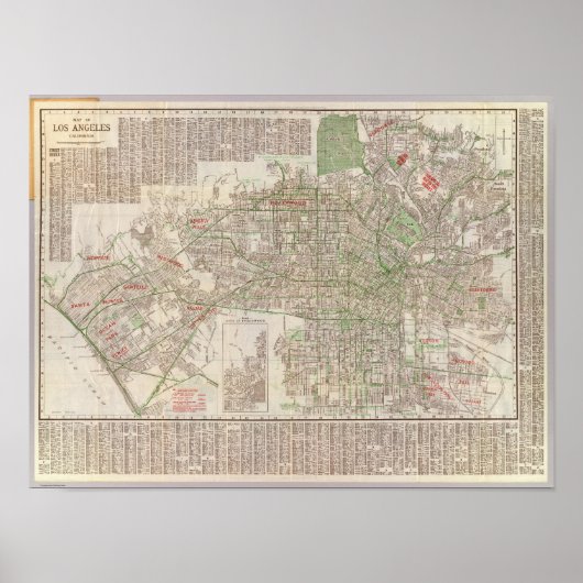 Los Angeles, Kalifornien 2 Poster (Vorne)