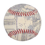 Los Angeles, Kalifornien Baseball (Rückseite)