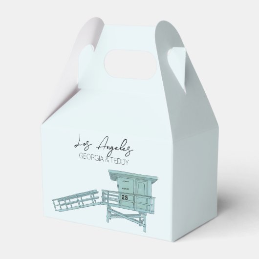 Los Angeles, Kalifornien Begrüßungstasche Geschenkschachtel (Vorderseite)