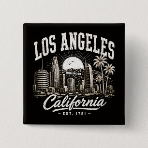 Los Angeles Kalifornien Button