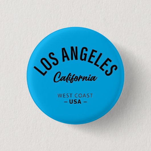 Los Angeles Kalifornien Button (Vorderseite)