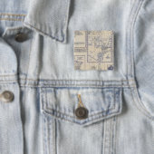 Los Angeles, Kalifornien Button (Beispiel)