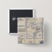 Los Angeles, Kalifornien Button (Vorne & Hinten)