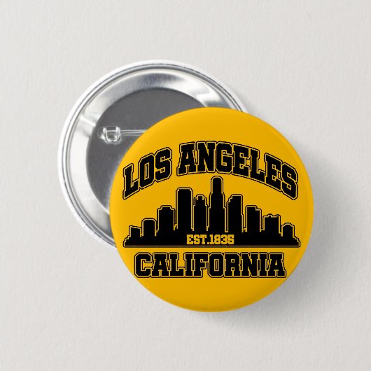Los Angeles, Kalifornien Button (Vorne & Hinten)