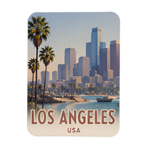 ✈️ Los Angeles Kalifornien Erinnerungen 🌴 Magnet