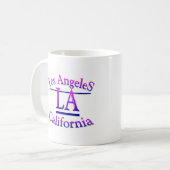Los Angeles Kalifornien Kaffeetasse (Vorderseite Links)