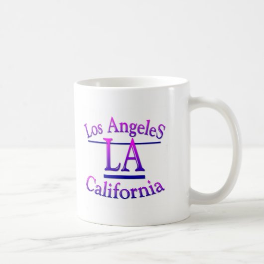 Los Angeles Kalifornien Kaffeetasse (Rechts)