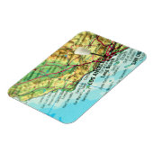 Los Angeles, Kalifornien Karte Magnet (Linke Seite)