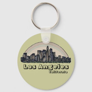 Los Angeles Kalifornien künstlerischer Schlüsselanhänger