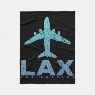 Los Angeles Kalifornien Lax Flughafen-Code La Feri Fleecedecke