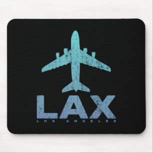 Los Angeles Kalifornien Lax Flughafen-Code La Feri Mousepad