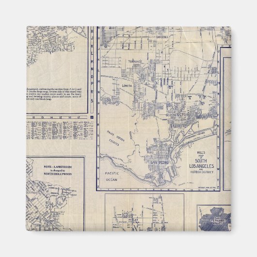 Los Angeles, Kalifornien Magnet (Vorne)