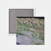 Los Angeles, Kalifornien Magnet (Vorderseite/Rückseite)