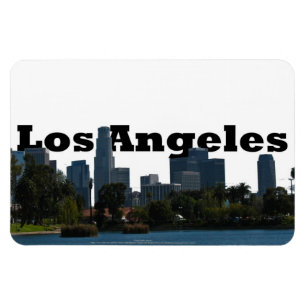 Los Angeles Kalifornien mit Los Angeles im Himmel Magnet
