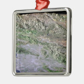 Los Angeles, Kalifornien Ornament Aus Metall (Links)