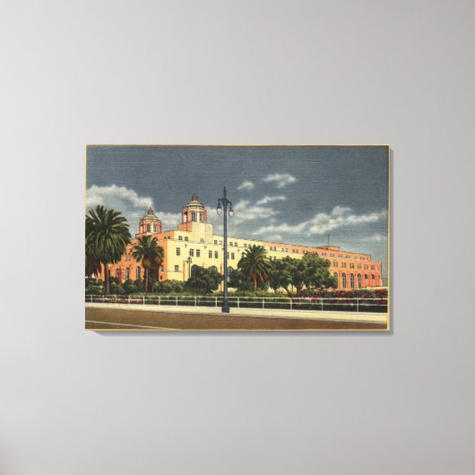 Los Angeles, Kalifornien Post - Terminal Leinwanddruck (Vorderseite)