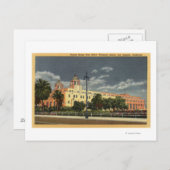 Los Angeles, Kalifornien Post - Terminal Postkarte (Vorne/Hinten)