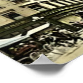 Los Angeles, Kalifornien Poster (Ecke)