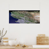 Los Angeles, Kalifornien Poster (Küche)