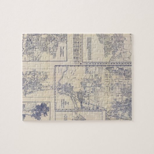 Los Angeles, Kalifornien Puzzle (Horizontal)