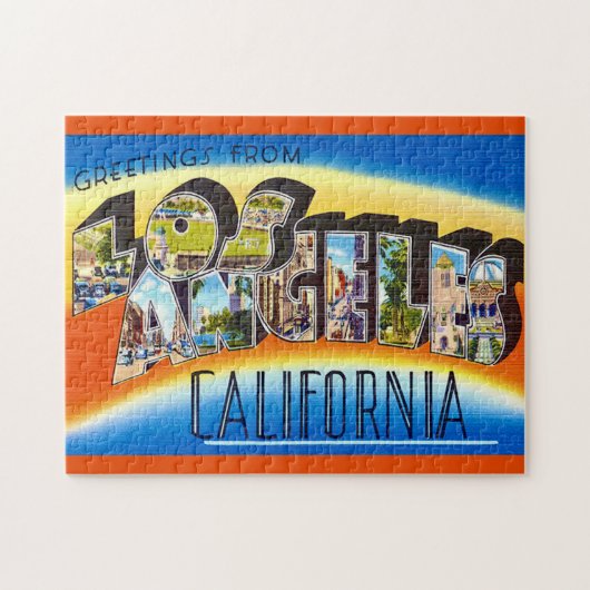 Los Angeles Kalifornien Puzzle (Horizontal)
