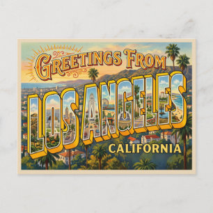Los Angeles Kalifornien Reise Postkarte