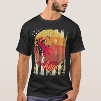Los Angeles Kalifornien Retro Vintage Geschenk T-Shirt