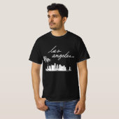 Los Angeles Kalifornien schwarz T-Shirt (Vorne ganz)