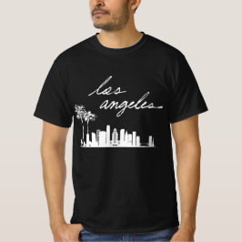 Los Angeles Kalifornien schwarz T-Shirt