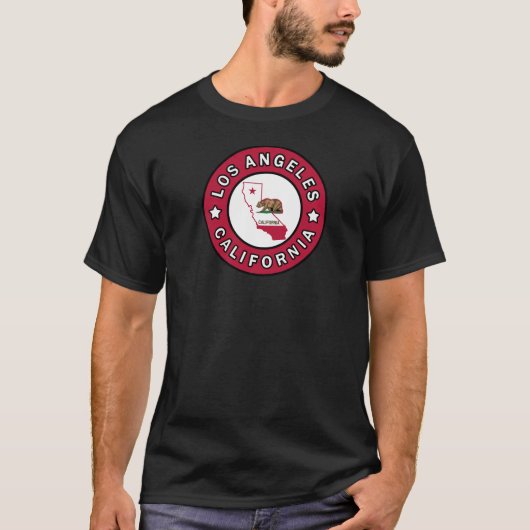 Los Angeles Kalifornien T-Shirt (Vorderseite)