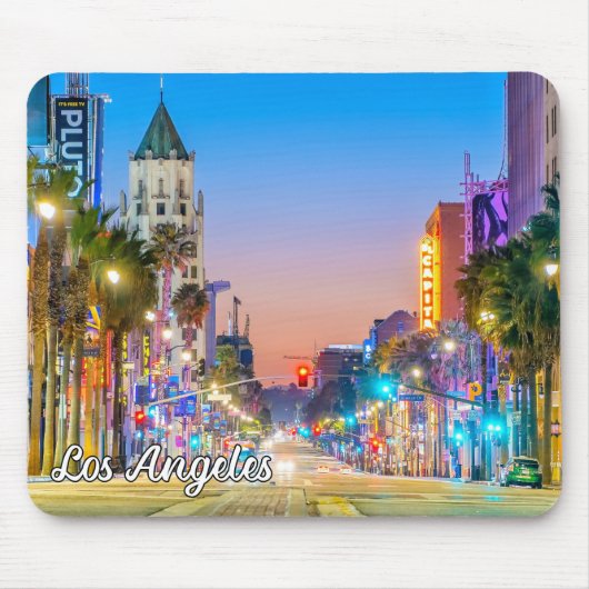 Los Angeles, Kalifornien, USA Mousepad (Vorne)