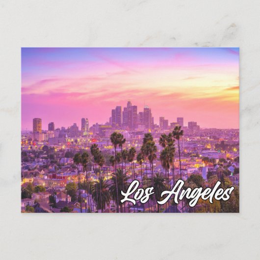 Los Angeles, Kalifornien, USA Postkarte (Vorderseite)
