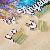 Los Angeles, Kalifornien, USA Puzzle (Seite)