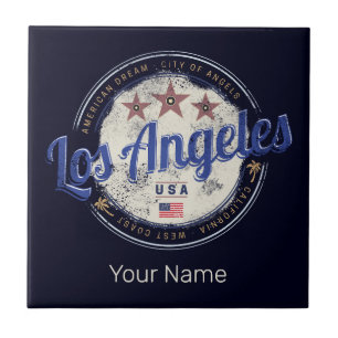Los Angeles Kalifornien USA Vintage Westküste Fliese