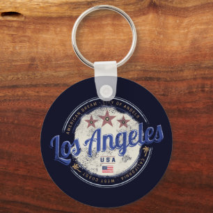 Los Angeles Kalifornien USA Vintage Westküste Schlüsselanhänger