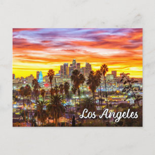 Los Angeles, Kalifornien, Vereinigte Staaten Postkarte
