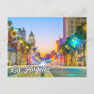 Los Angeles, Kalifornien, Vereinigte Staaten Postkarte
