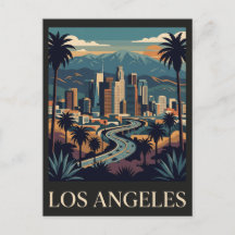 Los Angeles Kalifornien Vintage Retro Reise